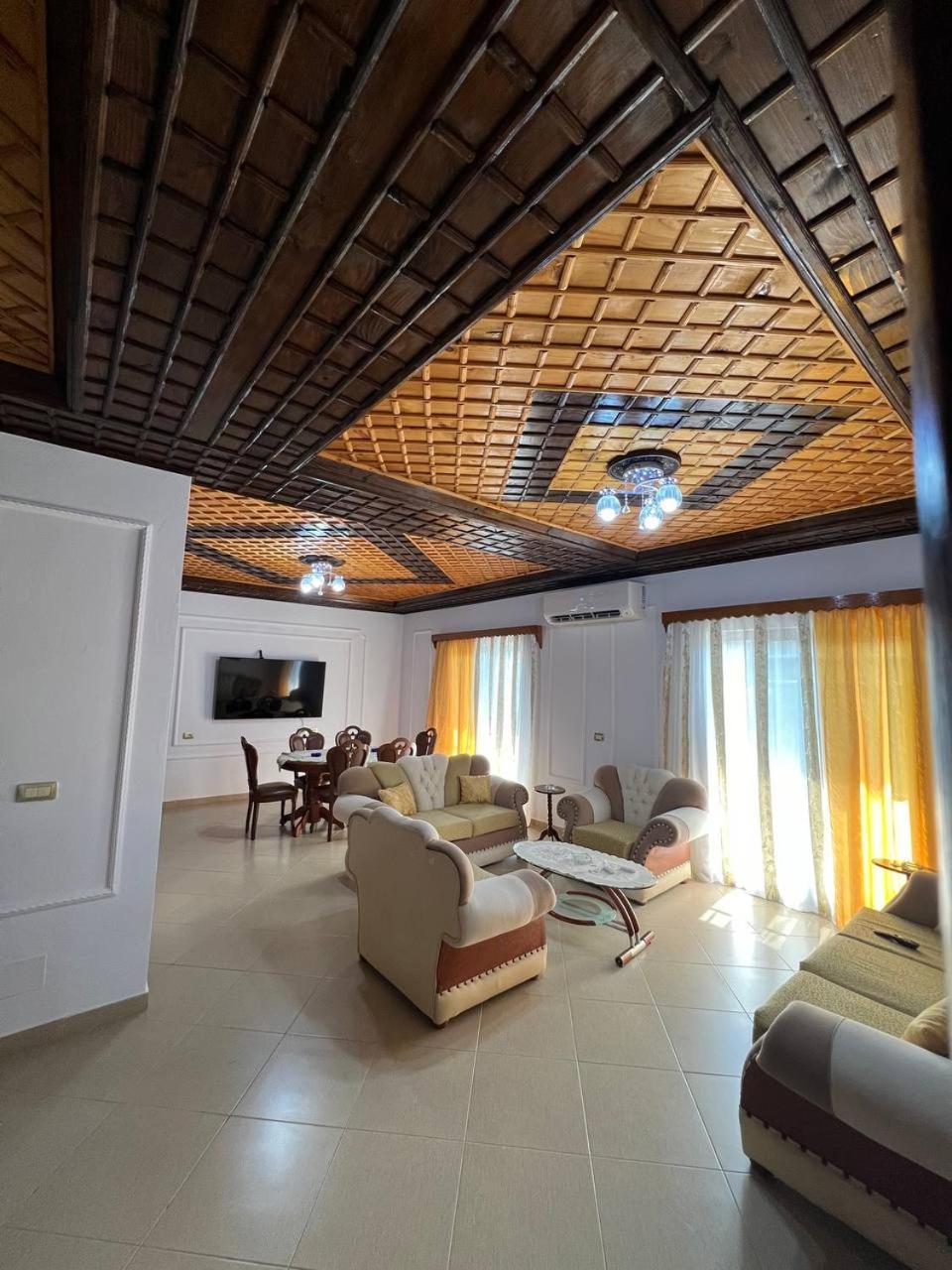 Villa Armando's Wooden Roof Berati